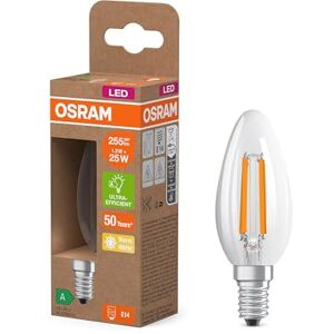 OSRAM Classic Mini Ball LED Light with Decorative LED Filament, Energy Efficiency Class A, E14, 1.2 W, 255 Lumens, 2700 K, Warm White, No Warming, Pack of 6, Warm White OSRAM Classic Mini Ball LED Light with Decorative LED Filament, Energy Efficiency Class A, E14, 1.2 W, 255 Lumens, 2700 K, Warm White, No Warming, Pack of 6, Warm White