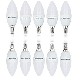 Blaupunkt LED Candle, E14 Base Screw, 7W, Replaces 50W Incandescent, Natural White 4000K, Natural Neutral Daylight, Non-dimmable, 595 Lumen, Light Bulb, Indoor Outdoor, 10 Pieces (Pack of 10) Blaupunkt LED Candle, E14 Base Screw, 7W, Replaces 50W Incandescent, Natural White 4000K, Natural Neutral Daylight, Non-dimmable, 595 Lumen, Light Bulb, Indoor Outdoor, 10 Pieces (Pack of 10)