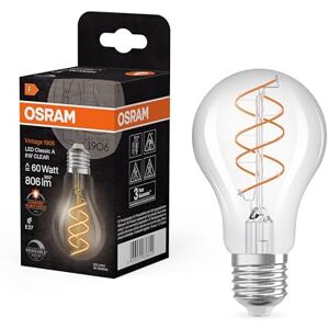 OSRAM Vintage 1906 LED Classic A60DIM 8W/922 230VSpiral FIL ClearE27 OSRAM Vintage 1906 LED Classic A60DIM 8W/922 230VSpiral FIL ClearE27