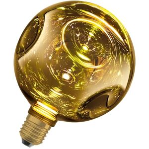 OSRAM Decor Flat Electro Retro LED Glass Lamp, Medium Diameter 150 mm, Gold, E27, 3.5 W, 300 Lumens, 2700 K, Warm White, Electroball OSRAM Decor Flat Electro Retro LED Glass Lamp, Medium Diameter 150 mm, Gold, E27, 3.5 W, 300 Lumens, 2700 K, Warm White, Electroball