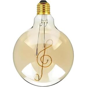 LEDSone Vintage LED E27 Screw Bulb 4W Edison LED Bulbs Antique Style Retro Spiral Led Filament Bulb Energy Saving G125 Music Screw Bulbs Decorative Light Bulbs Amber Glass Warm White 2700K LEDSone Vintage LED E27 Screw Bulb 4W Edison LED Bulbs Antique Style Retro Spiral Led Filament Bulb Energy Saving G125 Music Screw Bulbs Decorative Light Bulbs Amber Glass Warm White 2700K