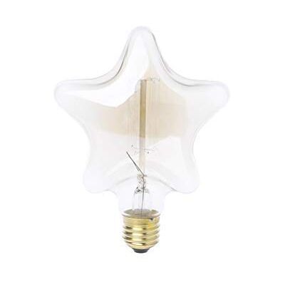 TTAMG ZIRAN Vintage Decorative Light Bulb E27 Star/Heart Incandescent Bulb Retro Edison Bulb Tungsten Filament Led Bulb Glass Cover & Copper Lampholder TTAMG ZIRAN Vintage Decorative Light Bulb E27 Star/Heart Incandescent Bulb Retro Edison Bulb Tungsten Filament Led Bulb Glass Cover & Copper Lampholder