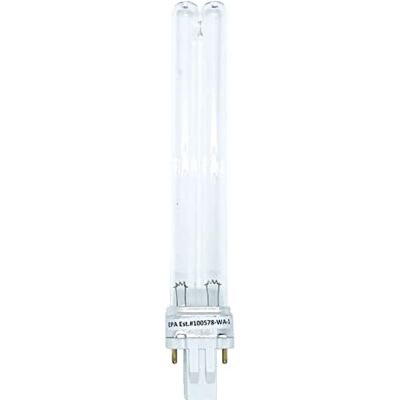 Anyray 13 Watt GX23 Base PL-S TUV Germicidal Ultraviolet Light Bulb 13W (13 Watts Two Molded Snaps GX23) Anyray 13 Watt GX23 Base PL-S TUV Germicidal Ultraviolet Light Bulb 13W (13 Watts Two Molded Snaps GX23)