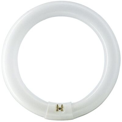 Crompton CIR40SPWW 40 W Circular Fluorescent Tube lamp T9, White, Glass, GR10q Crompton CIR40SPWW 40 W Circular Fluorescent Tube lamp T9, White, Glass, GR10q