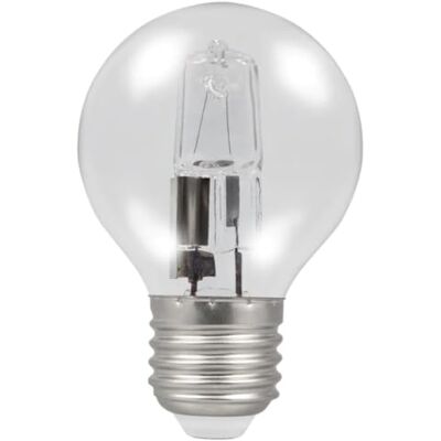 CASELL GB42ES-H-CA Golf Ball 42w E27/ES 240v Clear Energy Saving Halogen Light Bulb 45mm CASELL GB42ES-H-CA Golf Ball 42w E27/ES 240v Clear Energy Saving Halogen Light Bulb 45mm