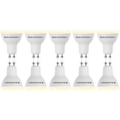 Blaupunkt LED GU10 5W - Warm White - Set of 10 Lights Blaupunkt LED GU10 5W - Warm White - Set of 10 Lights