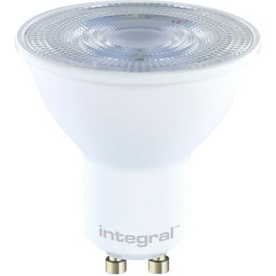 Integral ILGU10DG111 4.2w GU10 LED spot Bulb (6500k, dimmable, 36° Beam, 430lm =50w) Integral ILGU10DG111 4.2w GU10 LED spot Bulb (6500k, dimmable, 36° Beam, 430lm =50w)