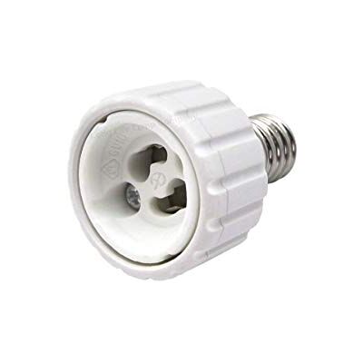 Long Life Lamp Company E14 to GU10 Adapter Light Bulb Base Socket Converter SES to GU10 Adaptor Holder 240v Long Life Lamp Company E14 to GU10 Adapter Light Bulb Base Socket Converter SES to GU10 Adaptor Holder 240v