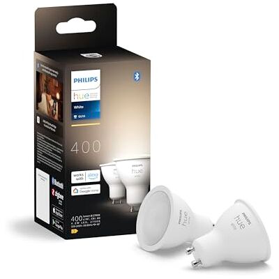 Philips GU10 – Smart Spotlight – (2-Pack) White Philips GU10 – Smart Spotlight – (2-Pack) White
