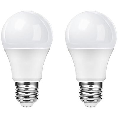 BOUBUI Dusk to Dawn Light Bulb, 5W (Equivalent to 40 Watt Incandescent) A19 LED Light Sensor Bulbs, Smart Auto On/Off, Indoor/Outdoor Lighting Bulb for Stairway Porch Patio, E27 Base, 2-Pack, Not Dimmable BOUBUI Dusk to Dawn Light Bulb, 5W (Equivalent to 40 Watt Incandescent) A19 LED Light Sensor Bulbs, Smart Auto On/Off, Indoor/Outdoor Lighting Bulb for Stairway Porch Patio, E27 Base, 2-Pack, Not Dimmable