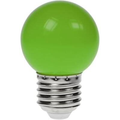 Prolite Pro-Lite Golf/1.5W/ES/Green 1.5w LED Golf Ball Bulb Bayonet ES E27 Green Decorative Festoon Prolite Pro-Lite Golf/1.5W/ES/Green 1.5w LED Golf Ball Bulb Bayonet ES E27 Green Decorative Festoon