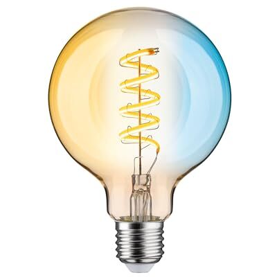 Paulmann 29159 Filament 230V Smart Home Zigbee LED Globe G95 E27 600lm 7.5W tunable White dimmable Gold lamp Paulmann 29159 Filament 230V Smart Home Zigbee LED Globe G95 E27 600lm 7.5W tunable White dimmable Gold lamp
