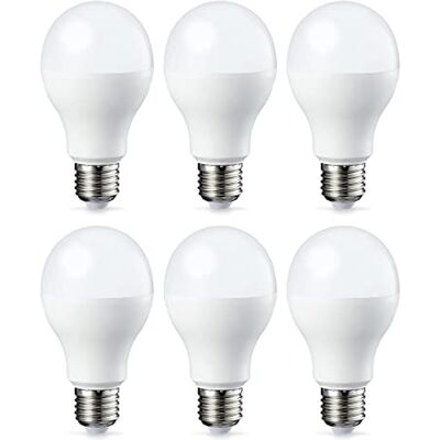 Amazon Basics - LED Lamp - 1055 Lumens - Warm White - 15,000h Life - Not Dimmable Amazon Basics - LED Lamp - 1055 Lumens - Warm White - 15,000h Life - Not Dimmable