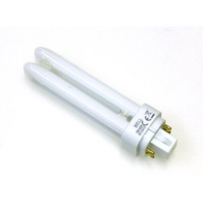 BELL Lighting 2X 13 watt Energy Saving Lamp CFL 4 pin 13W Cool White 840 G24q-1 Double Turn BELL BELL Lighting 2X 13 watt Energy Saving Lamp CFL 4 pin 13W Cool White 840 G24q-1 Double Turn BELL