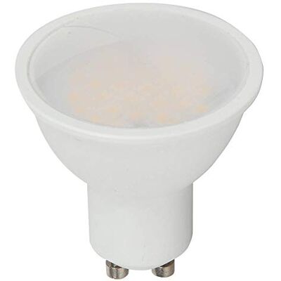 V-TAC 5W GU10 A+ Energy Saving LED Light 3000K Non-Dimmable 110 Beam Angle 10 Pack (Warm White, 10) V-TAC 5W GU10 A+ Energy Saving LED Light 3000K Non-Dimmable 110 Beam Angle 10 Pack (Warm White, 10)