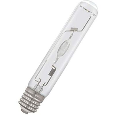 Crompton Lamps HID Pulse Start Tubular 250W GES-E40 4500K Cool White Clear 22000lm GES Screw E40 Metal Halide Light Bulb Crompton Lamps HID Pulse Start Tubular 250W GES-E40 4500K Cool White Clear 22000lm GES Screw E40 Metal Halide Light Bulb