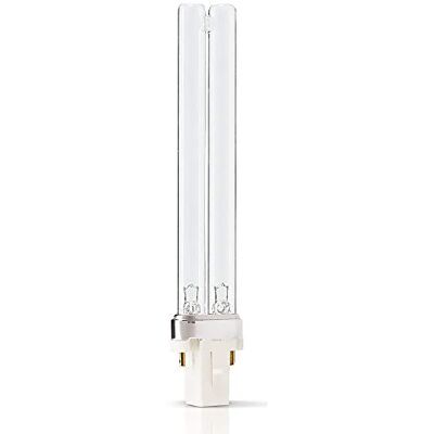 Philips TUV PL-S 9W UV-C Germicidal Lamp G23 2-Pin – 253.7nm Sterilisation Bulb for Pond, Aquarium & Water Systems – 9W Replacement UV Lamp for UV Clarifiers, Filters & Water Purification Units Philips TUV PL-S 9W UV-C Germicidal Lamp G23 2-Pin – 253.7nm Sterilisation Bulb for Pond, Aquarium & Water Systems – 9W Replacement UV Lamp for UV Clarifiers, Filters & Water Purification Units