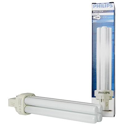Philips Master PL-C 26W 840 Cool White G24d-3 (4000K) Compact Fluorescent Lamp 2 Pin Philips Master PL-C 26W 840 Cool White G24d-3 (4000K) Compact Fluorescent Lamp 2 Pin