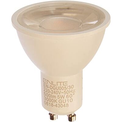 AURORA Enlite ICE 5W Warm White 3000K LED 60 Degree Dimmable AURORA Enlite ICE 5W Warm White 3000K LED 60 Degree Dimmable
