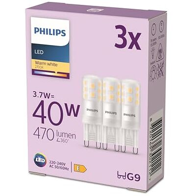 Philips LED 40W G9 WW ND 3CT/6 EC Philips LED 40W G9 WW ND 3CT/6 EC