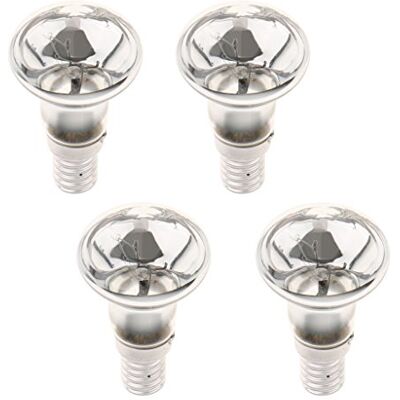 Tiuimk Pack of 4pcs Spotlight Bulb 30W R39 E14 Lamp Reflector Small Screw SES Tiuimk Pack of 4pcs Spotlight Bulb 30W R39 E14 Lamp Reflector Small Screw SES