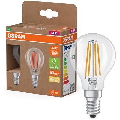 Osram Mini Globe LED Lamp - 2.2W 470lm Warm White - LED Lamp Osram Mini Globe LED Lamp - 2.2W 470lm Warm White - LED Lamp