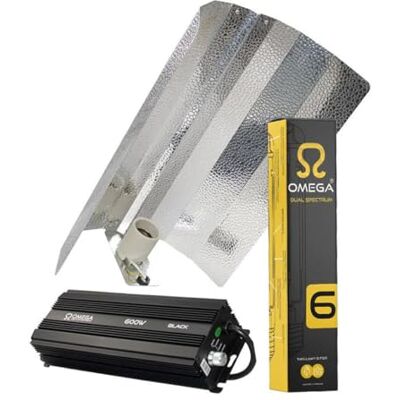 Omega Lighting 600w Grow Light Kit Omega PRO+ Dimmable Digital Ballast, HPS Dual Spectrum Bulb Omega Lighting 600w Grow Light Kit Omega PRO+ Dimmable Digital Ballast, HPS Dual Spectrum Bulb