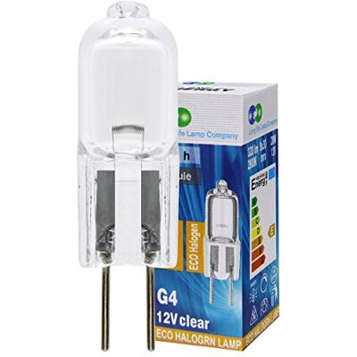 Long Life Lamp Company 20 x G4 Halogen Light Bulbs Lamps 20W 12v Long Life Lamp Company 20 x G4 Halogen Light Bulbs Lamps 20W 12v