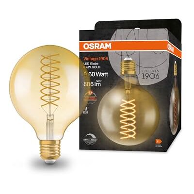 OSRAM 4099854137884 Golden LED Bulb E27 Vintage 8.4W - LED Bulb OSRAM 4099854137884 Golden LED Bulb E27 Vintage 8.4W - LED Bulb