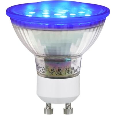 Long Life Lamp Company 4w Blue GU10 LED Colour Light Bulb Long Life Lamp Company 4w Blue GU10 LED Colour Light Bulb