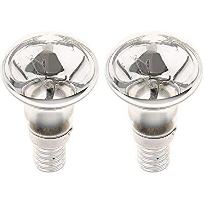 Tiuimk Spotlight Bulb 30W R39 E14 Lamp Reflector Small Screw SES, Pack of 2 Tiuimk Spotlight Bulb 30W R39 E14 Lamp Reflector Small Screw SES, Pack of 2
