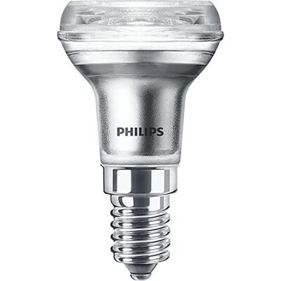 Philips 81171900 Corepro LEDspot E14 R39 1.8W 150lm 36D-827 Very Warm White Equivalent 30W, 1.8 W, New Pack of 1 Philips 81171900 Corepro LEDspot E14 R39 1.8W 150lm 36D-827 Very Warm White Equivalent 30W, 1.8 W, New Pack of 1