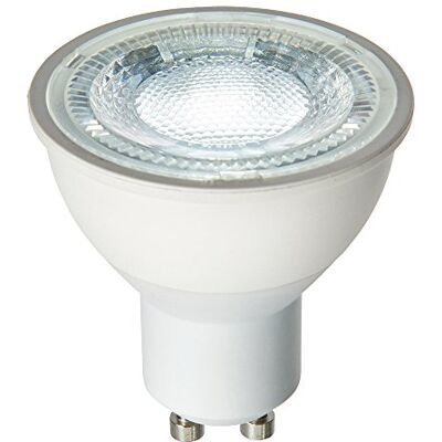 Saxby Lighting Saxby 7W Energy Saving Daylight White 6000K 600 Lumens 60 Degree Beam GU10 SMD LED Lamp Saxby Lighting Saxby 7W Energy Saving Daylight White 6000K 600 Lumens 60 Degree Beam GU10 SMD LED Lamp