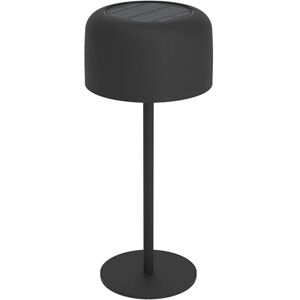 Eglo Cordless LED Table lamp Roccanova, Wireless Solar Light, 3-Step Touch dimmable, Rechargeable Outdoor Lighting for Balcony and Garden, Black Steel, Warm White, IP44 Eglo Cordless LED Table lamp Roccanova, Wireless Solar Light, 3-Step Touch dimmable, Rechargeable Outdoor Lighting for Balcony and Garden, Black Steel, Warm White, IP44