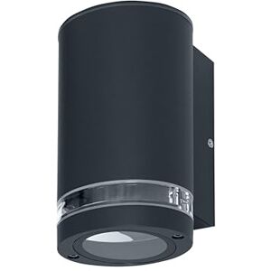 OSRAM Downlight GU10 Outdoor Wall Light with Spacer Ring Indirect Light Aluminium Housing Dark Grey IP44 & IK03 OSRAM Downlight GU10 Outdoor Wall Light with Spacer Ring Indirect Light Aluminium Housing Dark Grey IP44 & IK03