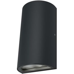 OSRAM Endura Style Classic LED Outdoor Light with High and Low Light Output, Round, in Dark Grey Aluminium, IP44 Protection, for Facades and Entrances OSRAM Endura Style Classic LED Outdoor Light with High and Low Light Output, Round, in Dark Grey Aluminium, IP44 Protection, for Facades and Entrances