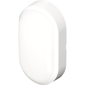 4lite Pylus Outdoor Oval Wall Light (White) 1100lm Bulkhead IP54 LED Integrated Exterior Light 4L2/3217-4Yr Guarantee 4lite Pylus Outdoor Oval Wall Light (White) 1100lm Bulkhead IP54 LED Integrated Exterior Light 4L2/3217-4Yr Guarantee