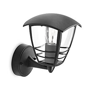 Philips MyGarden Creek Outdoor Wall Light (Requires 1 X 60 W E27 Bulb), Black Philips MyGarden Creek Outdoor Wall Light (Requires 1 X 60 W E27 Bulb), Black