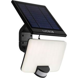 Luceco Solar Powered LED Outdoor Floodlight with PIR Motion Sensor, Security Light, Exterior Lighting, Angular Design, Adjustable, Guardian, Black, IP65, 8W, 800lm, 4000K, LEXSF8B40 Luceco Solar Powered LED Outdoor Floodlight with PIR Motion Sensor, Security Light, Exterior Lighting, Angular Design, Adjustable, Guardian, Black, IP65, 8W, 800lm, 4000K, LEXSF8B40