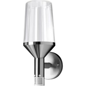 OSRAM Endura Classic Calice Stainless Steel Sensor Wall lamp with Glass Diffuser, E27, IP44 Protection, for Driveway Lighting OSRAM Endura Classic Calice Stainless Steel Sensor Wall lamp with Glass Diffuser, E27, IP44 Protection, for Driveway Lighting