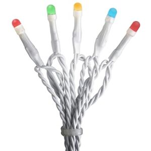 Konstsmide LED Fairy Lights for Indoor and Outdoor Use 120 Multi Coloured String Lights Christmas Decorations Mains Powered Plug-in Konstsmide LED Fairy Lights for Indoor and Outdoor Use 120 Multi Coloured String Lights Christmas Decorations Mains Powered Plug-in