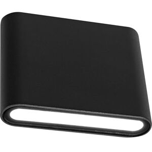 Luceco Outdoor Up/Down LED Wall Light with Low Profile, Decorative Exterior Dual Lighting for Porches, Driveways and Gardens, Grey Slate, IP54, 6.9W, 520lm, 3000K, LEXD8FUDG3 Luceco Outdoor Up/Down LED Wall Light with Low Profile, Decorative Exterior Dual Lighting for Porches, Driveways and Gardens, Grey Slate, IP54, 6.9W, 520lm, 3000K, LEXD8FUDG3