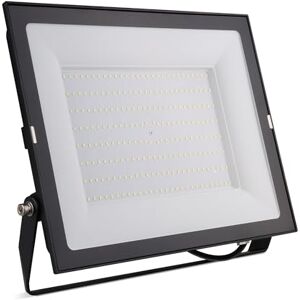 Bright Source LED Floodlight, IP65, 150W, 17800lm, 120° Beam Angle, 6500K Daylight White, Black, with Adjustable Tilt Mounting Bracket & 1m Lead Wire Bright Source LED Floodlight, IP65, 150W, 17800lm, 120° Beam Angle, 6500K Daylight White, Black, with Adjustable Tilt Mounting Bracket & 1m Lead Wire
