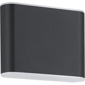 Eglo LED Outdoor Wall spot Light Grutti, Outside lamp uplight Downlight, Porch Lighting Made of Aluminium in Anthracite, Warm White-Cold White, IP65, 11.5 cm Eglo LED Outdoor Wall spot Light Grutti, Outside lamp uplight Downlight, Porch Lighting Made of Aluminium in Anthracite, Warm White-Cold White, IP65, 11.5 cm