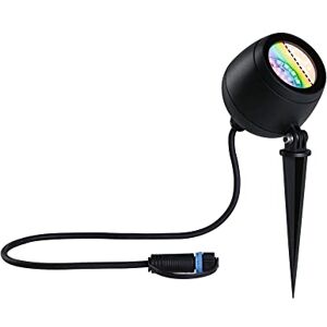 Paulmann 94769 Plug & Shine LED Garden Spotlight Kikolo Smart Home Zigbee IP65 6.2W 400lm Dimmable 261mm Anthr Aluminium 3000-6500K RGBW+, Plastic Material, 6.2 W, Anthracite Paulmann 94769 Plug & Shine LED Garden Spotlight Kikolo Smart Home Zigbee IP65 6.2W 400lm Dimmable 261mm Anthr Aluminium 3000-6500K RGBW+, Plastic Material, 6.2 W, Anthracite