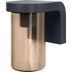 OSRAM Amber E27 Outdoor Wall Light Vintage Wall Light with Dark Grey Aluminium Housing IP44 Shockproof IK03 for Patio Balcony OSRAM Amber E27 Outdoor Wall Light Vintage Wall Light with Dark Grey Aluminium Housing IP44 Shockproof IK03 for Patio Balcony