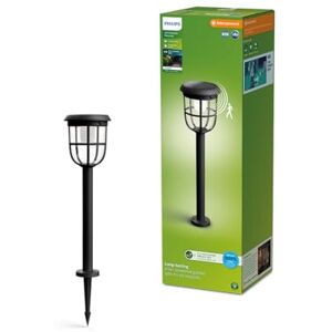 Philips Outdoor Lighting - 8720169267213 - Solar LED, Motion Sensor, Black Philips Outdoor Lighting - 8720169267213 - Solar LED, Motion Sensor, Black