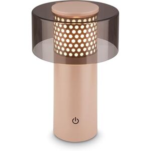Briloner Rechargeable LED Table Lamp IP44 with Touch, Dimmable, Warm White Light, LED, Battery 13X20.5 cm, Anthracite-Beige Briloner Rechargeable LED Table Lamp IP44 with Touch, Dimmable, Warm White Light, LED, Battery 13X20.5 cm, Anthracite-Beige