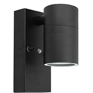 Long Life Lamp Company Black Outdoor Wall Light Dusk Till Dawn Sensor Stainless Steel IP65 ZLC089B Long Life Lamp Company Black Outdoor Wall Light Dusk Till Dawn Sensor Stainless Steel IP65 ZLC089B