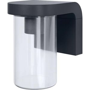 OSRAM Outdoor Wall Light E27 Clear Glass Modern Design Aluminium Dark Grey IP44 Shockproof IK03 Patio Balcony Wall Light OSRAM Outdoor Wall Light E27 Clear Glass Modern Design Aluminium Dark Grey IP44 Shockproof IK03 Patio Balcony Wall Light